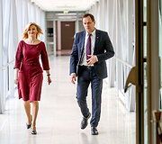 Rita Tama&scaron;unienė ir Valdemar Toma&scaron;evski