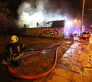 Gaisras Vilniaus Žvėryne Sėlių 45