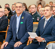 Algirdas Kau&scaron;pėdas ir Eimutis Misiūnas