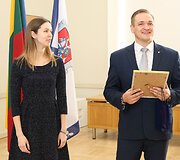Kovo 11-osios minėjimas Vidaus reikalų ministerijoje