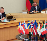 Robertas Dargis ir Saulius Skvernelis