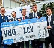 Vilniuje pristatyti tiesioginiai skrydžiai į Londono Sičio oro uostą