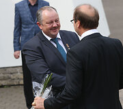 Rimtautas Ramanauskas ir Viktoras Uspachikas