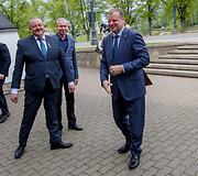 Rimantas Ramanauskas ir Saulius Skvernelis