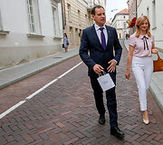 Valdemaras Toma&scaron;evskis atvyksta į Prezidentūrą