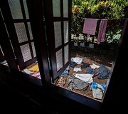 &Scaron;ri Lankos džiunglėse esančio Madhuwa kaimo gyventojų buitis