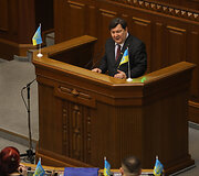 Lietuvos politikų delegacija vie&scaron;i Ukrainoje