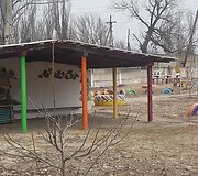 Ketvirtadienį artilerijos sviediniais buvo ap&scaron;audyta Ukrainos gyvenvietė Stanica Luhanska.
