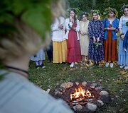 Musteikos (Varėnos raj.) kaimo bendruomenė &scaron;venčia trumpiausią metų naktį &ndash; Rasas