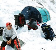 Mindaugas Leskauskas, Tian-&Scaron;anio kalnai, Pobedos vir&scaron;ūnė (2005 m.)
