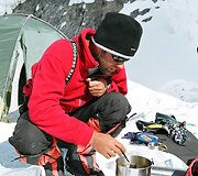 Mindaugas Leskauskas, Tian-&Scaron;anio kalnai, Pobedos vir&scaron;ūnė (2005 m.)