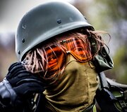 Filmo "Rytų frontas" režisierius Jevgenas Titarenko Rusijos - Ukrainos kare 2015 m.