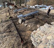 Trakų pusiasalio pilies archeologinių tyrimų metu aptikti radiniai