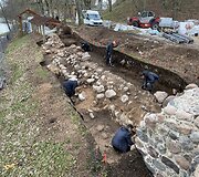 Trakų pusiasalio pilies archeologinių tyrimų metu aptikti radiniai