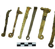 Trakų pusiasalio pilies archeologinių tyrimų metu aptikti radiniai