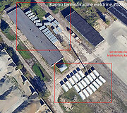 2023 09 15 / Kauno termofikacijos elektrinės teritorija ir kriptovaliutoms kasti skirti konteineriai
