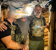 Rokas Tamo&scaron;auskas darbo Ukrainoje metu