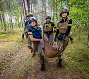 SAM organizuoti taktinės medicinos mokymai GMP darbuotojams