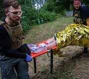 SAM organizuoti taktinės medicinos mokymai GMP darbuotojams
