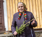 Verbų sekmadienis Kabelių kaimo (Varėnos r.) bažnyčioje