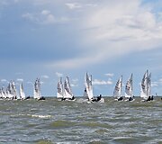Nidoje prasidėjo Europos 420 ir 470 jachtų klasių jaunimo čempionatas