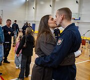 2026 m. spalio 16 d. Ugniagesių gelbėtojų mokykloje prisiekė būsimi ugniagesiai - NM-2026/180 grupės kursantai