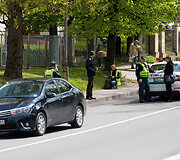 Vilniuje &bdquo;Toyota Corolla&ldquo; automobilis partrenkė mažametį