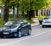 Vilniuje &bdquo;Toyota Corolla&ldquo; automobilis partrenkė mažametį