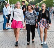 Kaip paryčiais atrodo jaunimas Palangoje 