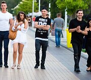 Kaip paryčiais atrodo jaunimas Palangoje 