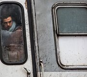 Migrantai Tovarniko (Kroatija) geležinkelio stotyje