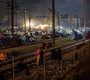 Pabėgėlių stovyklos gyvenimas