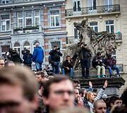 Žurnalistai nu&scaron;viečia Briuselio teroro atakas