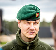 Lietuvos kariuomenės karininkas Marius Varna