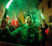 Futbolo sirgalių eitynės