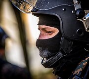 VST pareigūnų pratybos Pravieni&scaron;kių kolonijoje 