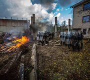 VST pareigūnų pratybos Pravieni&scaron;kių kolonijoje 