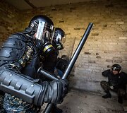 VST pareigūnų pratybos Pravieni&scaron;kių kolonijoje 