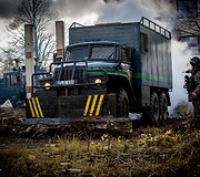 VST pareigūnų pratybos Pravieni&scaron;kių kolonijoje 