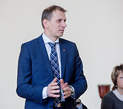 Vilniaus mero patarėjas Albertas Lak&scaron;tauskas