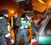 Kelių policijos reidas Vilniaus gatvėse