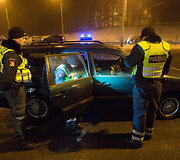 Kelių policijos reidas Vilniaus gatvėse