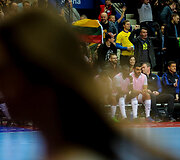 Salės futbolo varžybos tarp Lietuvos ir Prancūzijos rinktinių
