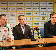 Lietuvos salės futbolo rinktinės spaudos konferencija