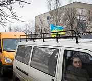 Lietuvos ur Ukrainos savanoriai Marjinkoje