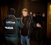 Policijos reidas Vilniaus naktiniame klube
