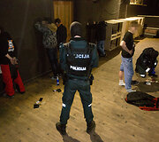 Policijos reidas Vilniaus naktiniame klube