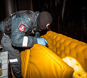 Policijos reidas Vilniaus naktiniame bare ie&scaron;kant narkotikų