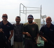 Žilvaro Braznausko gyvenimo akimirkos saugant laivus nuo Somalio piratų