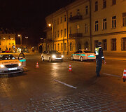 Kelių policijos naktinis penktadienio reidas